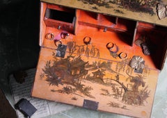 Early 19th Century Regency Country House Chinoiserie Dressing Table Mirror