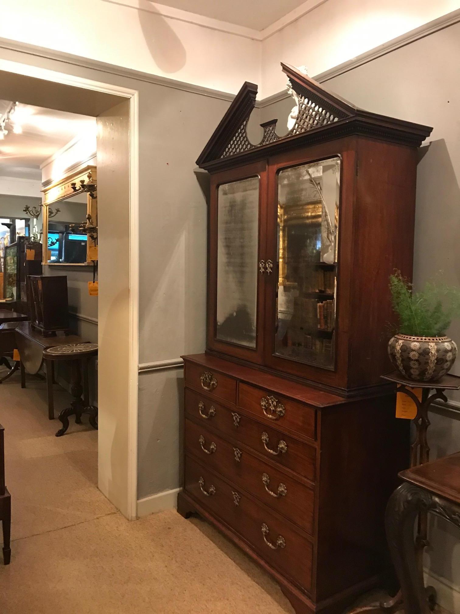 Early 19th Century Regency Estate Cabinet For Sale 1