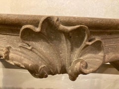 Early 19th Century Regency Fireplace Mantel in French Sandstone