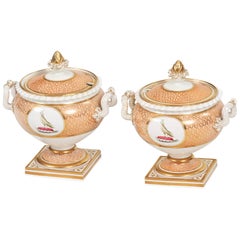 Early 19th Century Regency Flight, Barr and Barr Pair of Tureens