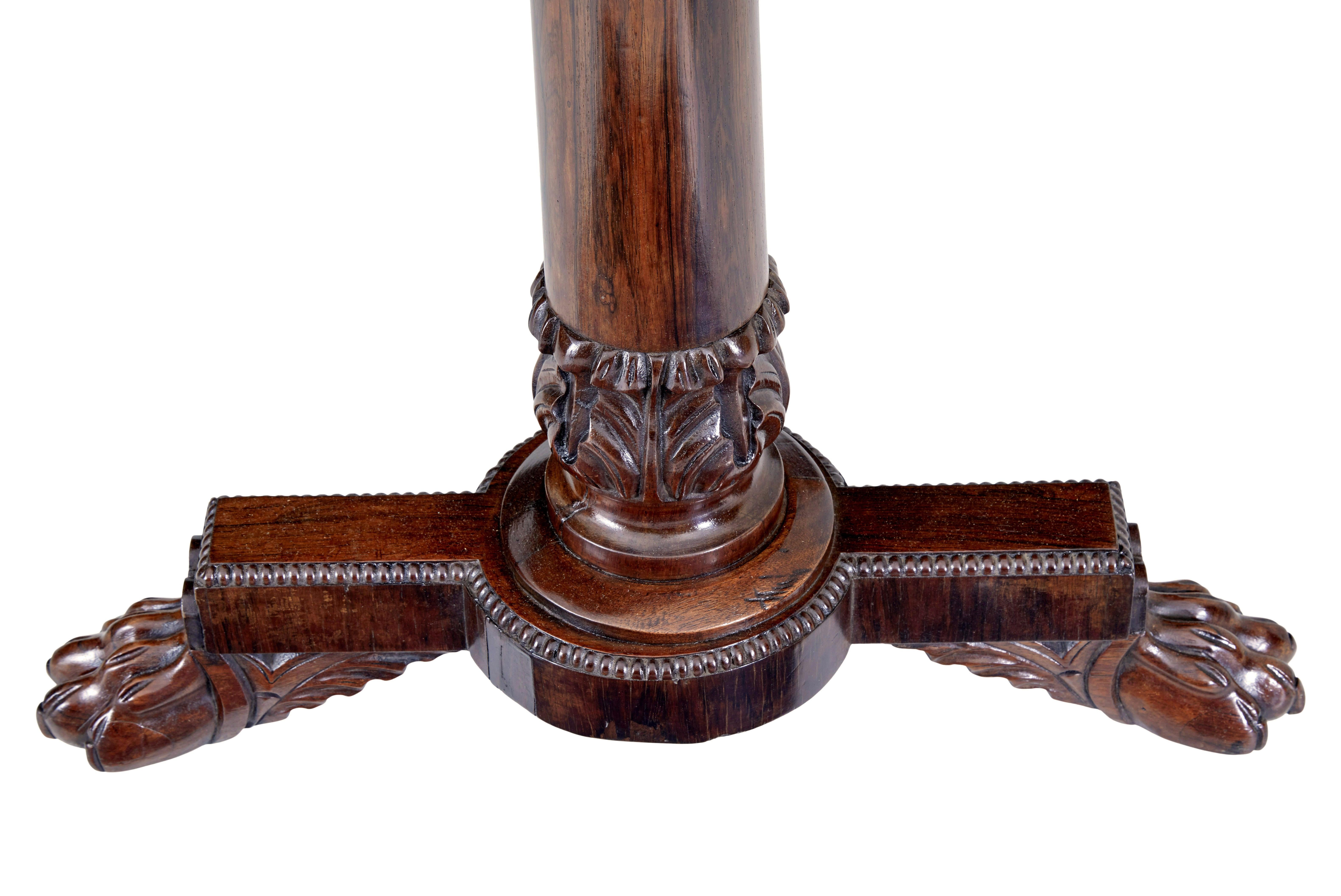 Early 19th Century Regency library table For Sale 2