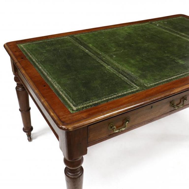 English Early 19th Century Regency Mahogany Partner's Writing Desk