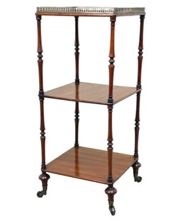 Early 19th Century Regency Mahogany Small Whatnot Étagère