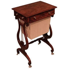 Early 19th Century Regency Mahogany Work Table