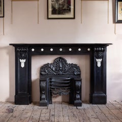 Early 19th Century Regency Marble Fireplace