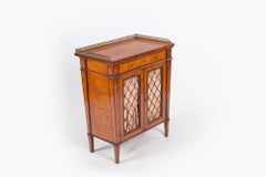Early 19th Century Regency Miniature Crossbanded Cabinet