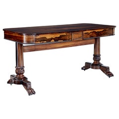 Early 19th Century Regency Palisander Library Table