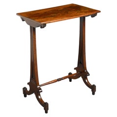 Antique Early 19th Century Regency Period Mahogany End Table