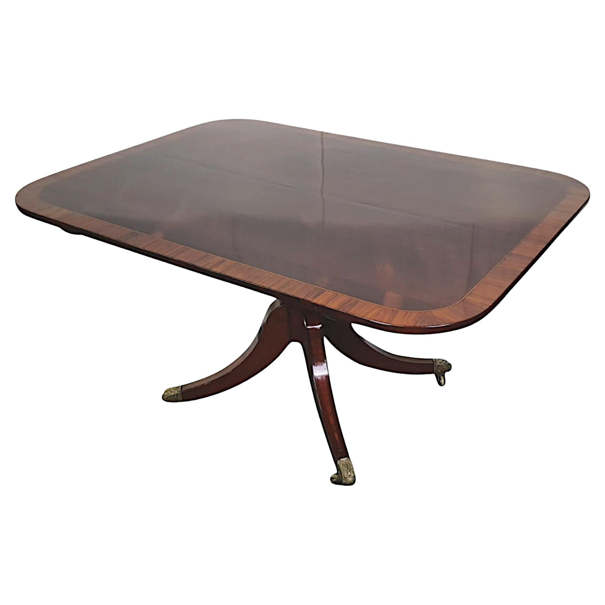 Early 19th Century Regency Rosewood Flip Top Table For Sale