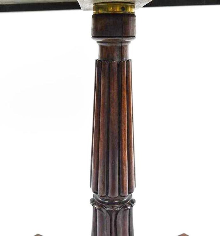 Early 19th Century Regency Rosewood Music Manuscript Stand For Sale 3