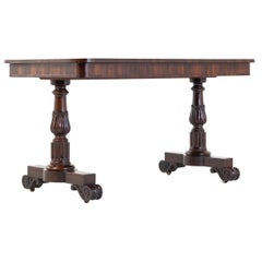 Early 19th Century Regency Rosewood Writing Table