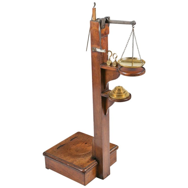 Early 19th Century Regency Weighing Scales For Sale