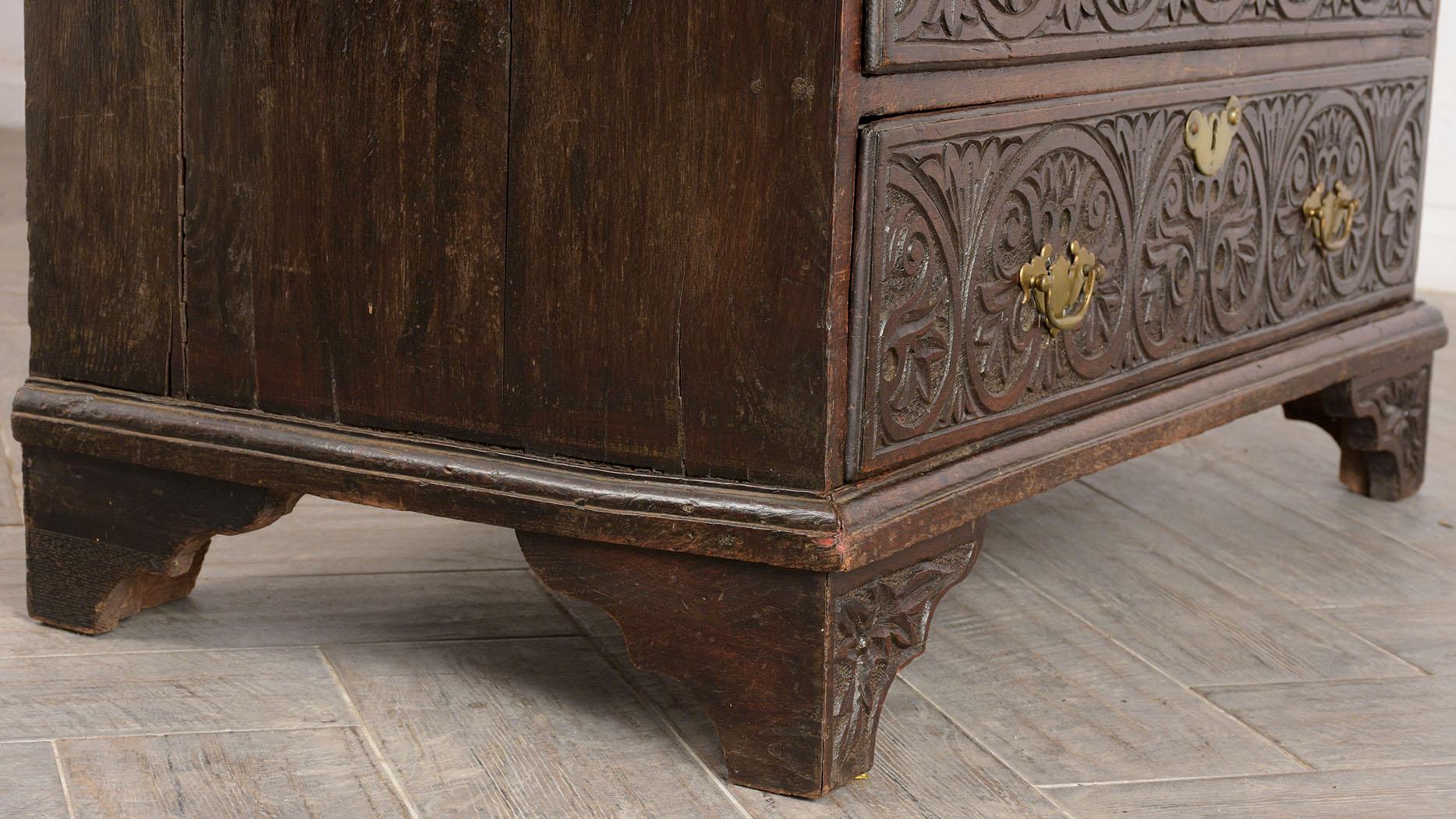 Brass Early 19th Century Secretary Desk