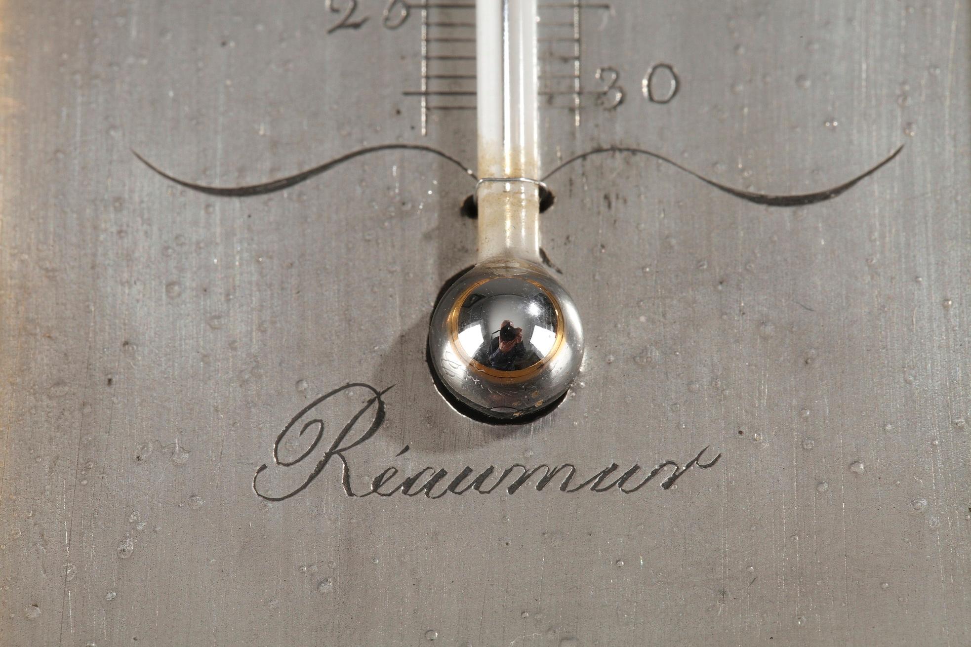 Early 19th Century Restauration Thermometer and Semainier 1