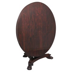 Early 19th Century rosewood breakfast table