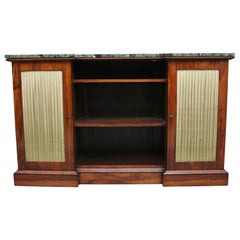 Used Early 19th Century Rosewood Breakfront Cabinet