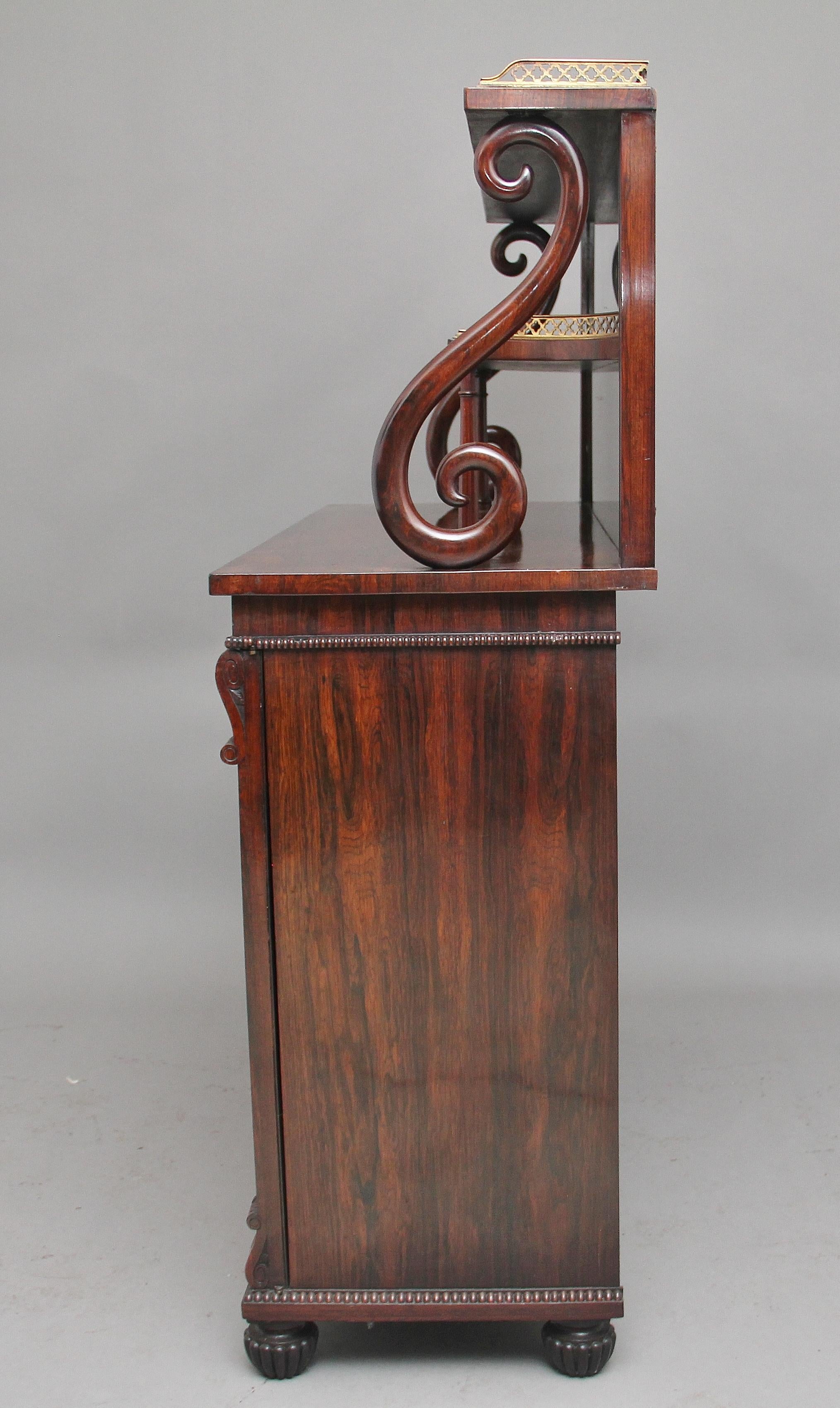 Early 19th Century Rosewood Cabinet 1