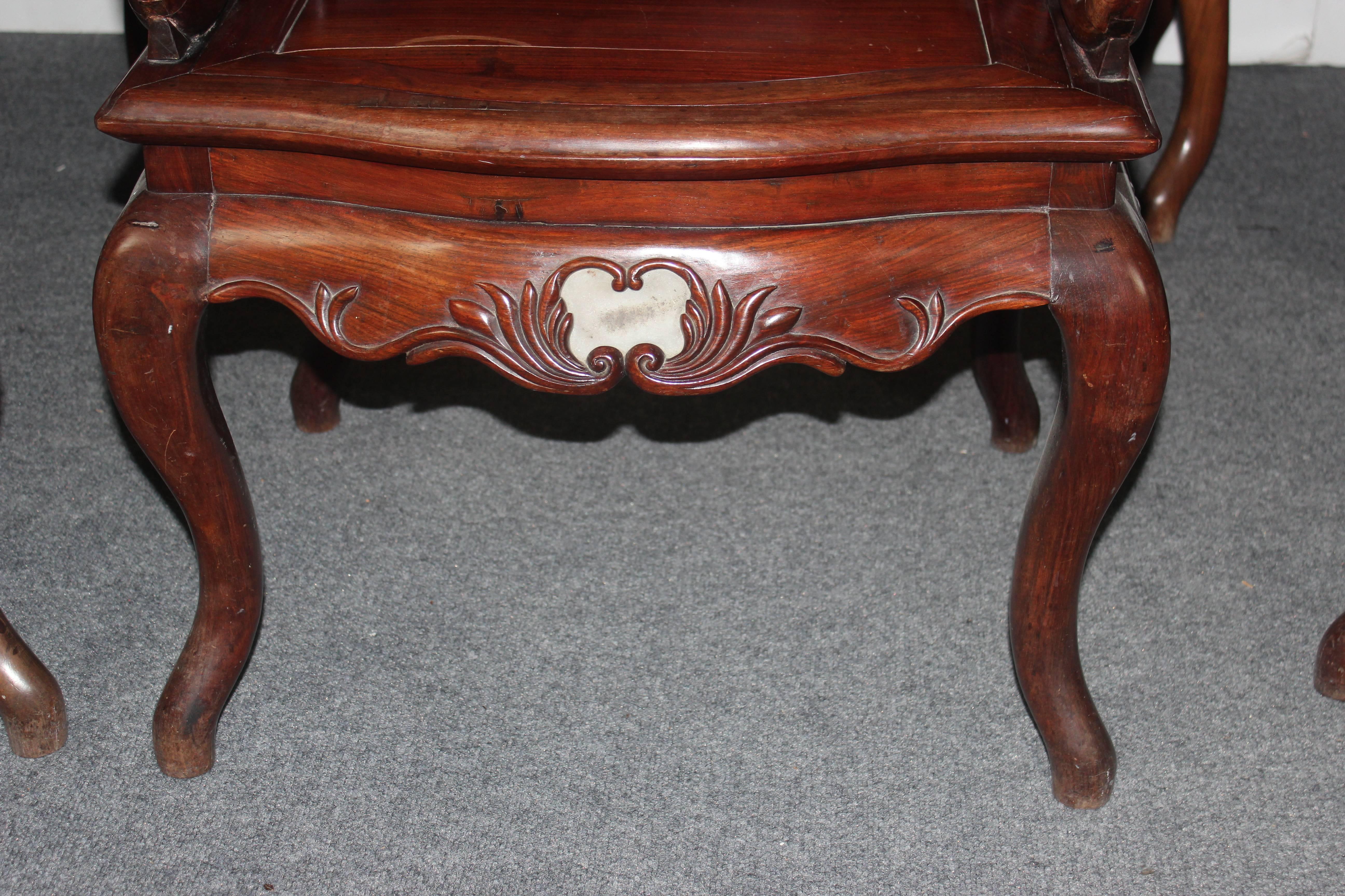 Late 19th Century Rosewood Chairs 8