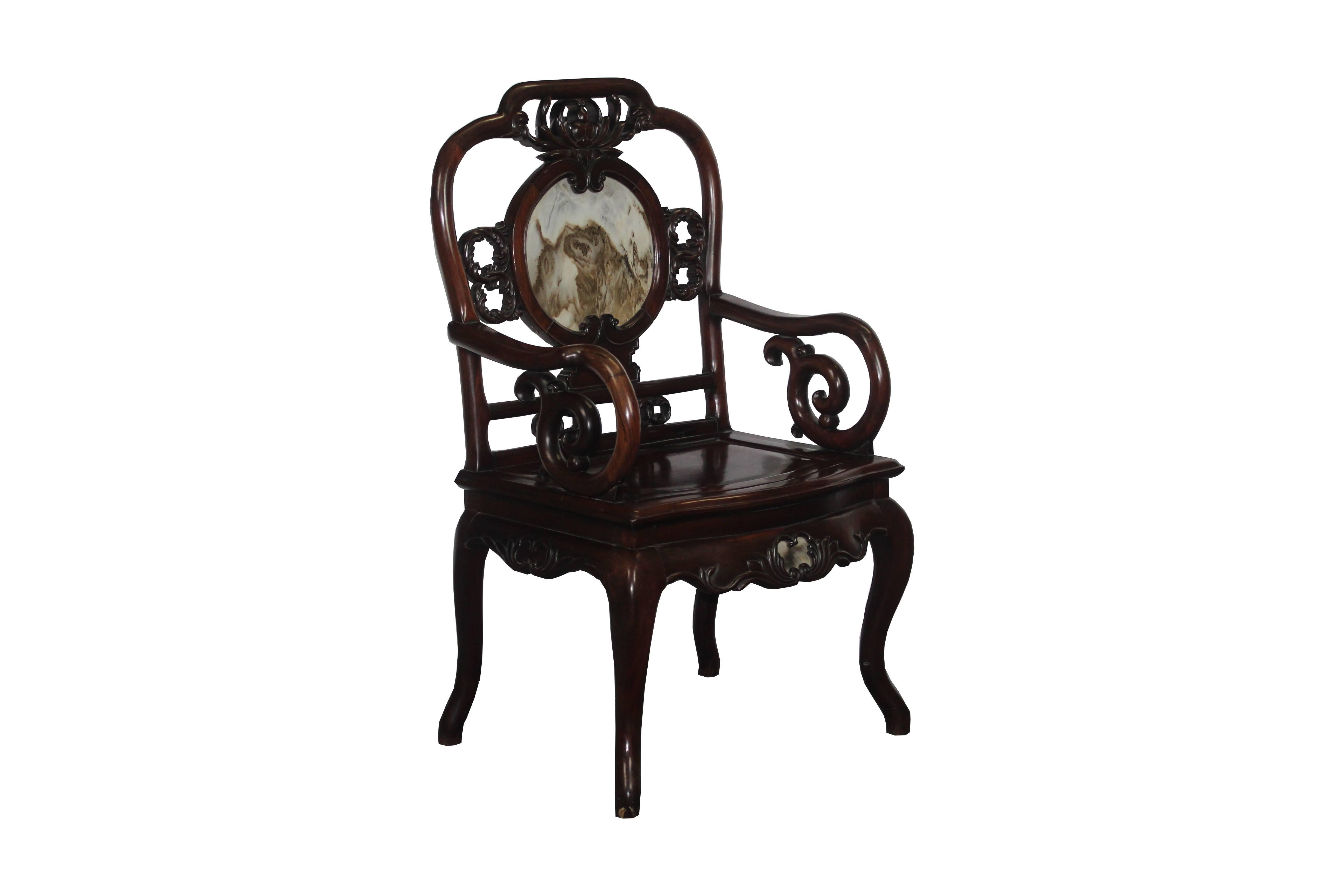 Late 19th Century Rosewood Chairs 3