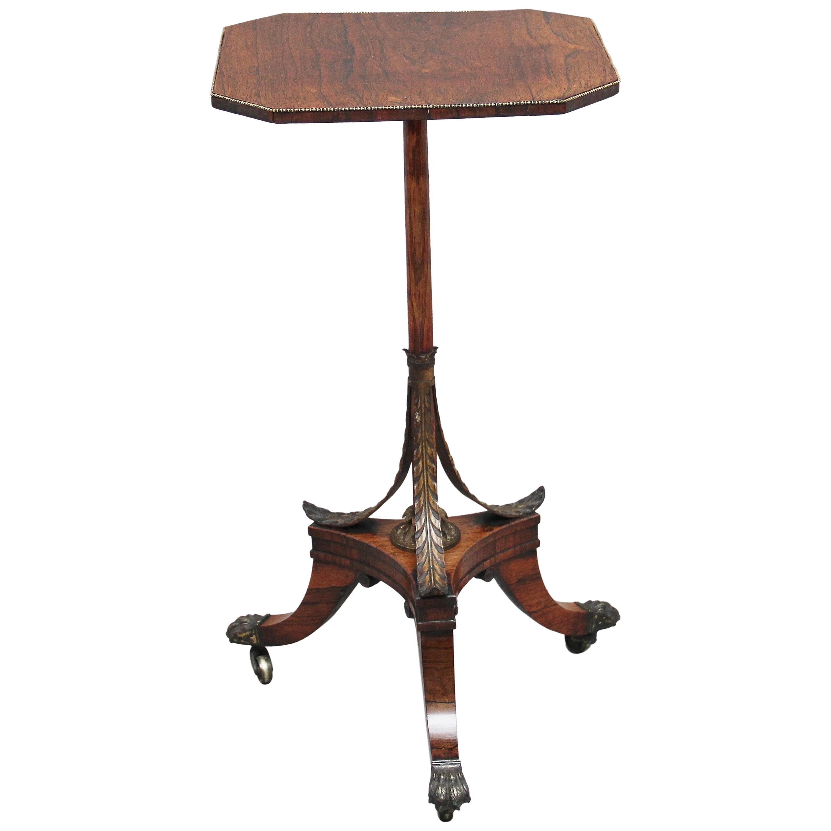 Early 19th Century Rosewood Occasional Table