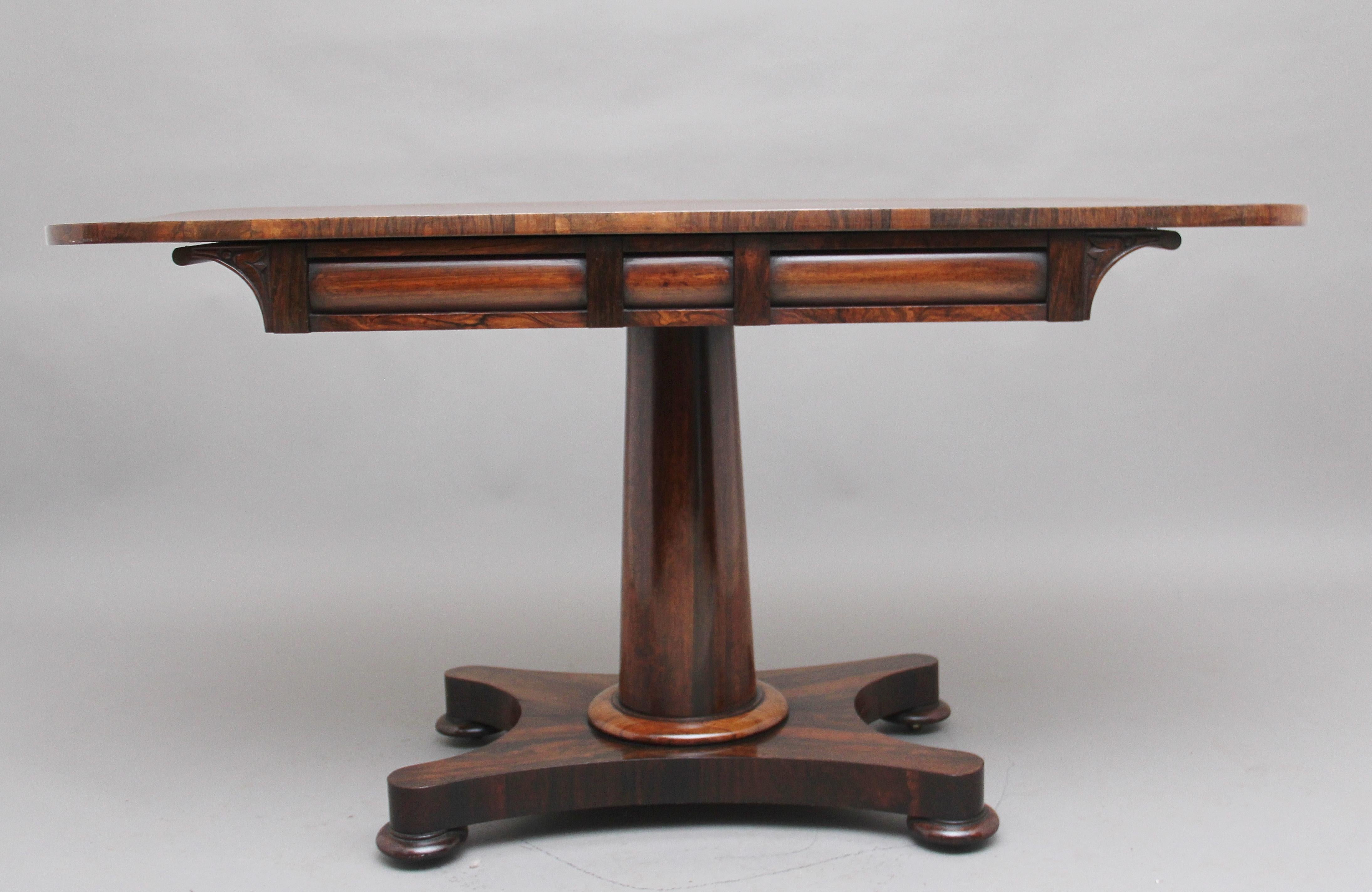 Early 19th Century Rosewood Sofa Table In Good Condition In Martlesham, GB
