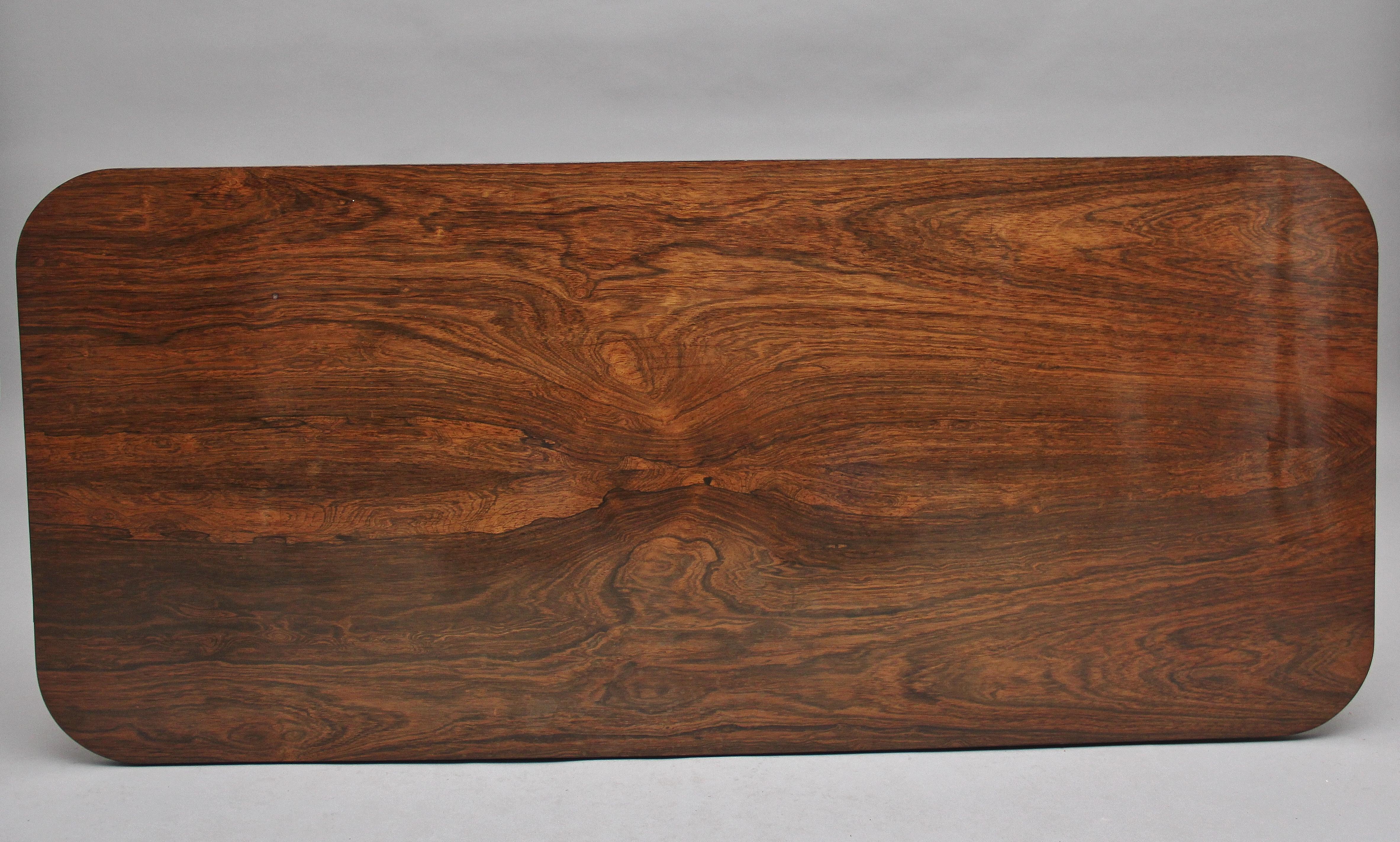 Early 19th Century Rosewood Sofa Table 1
