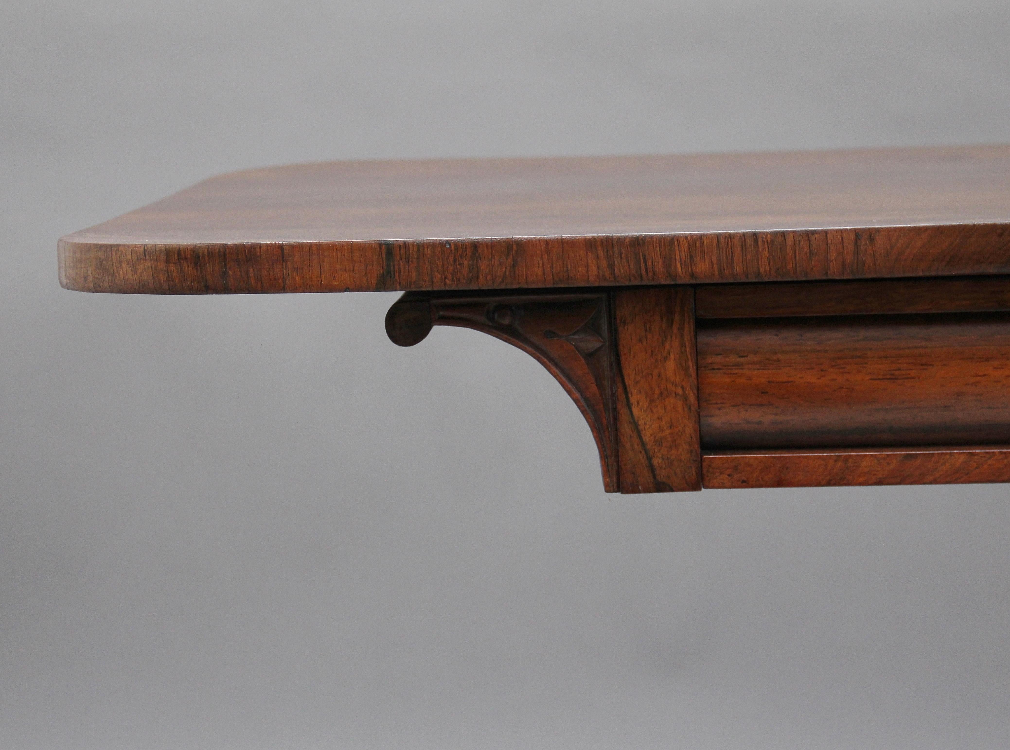 Early 19th Century Rosewood Sofa Table 3