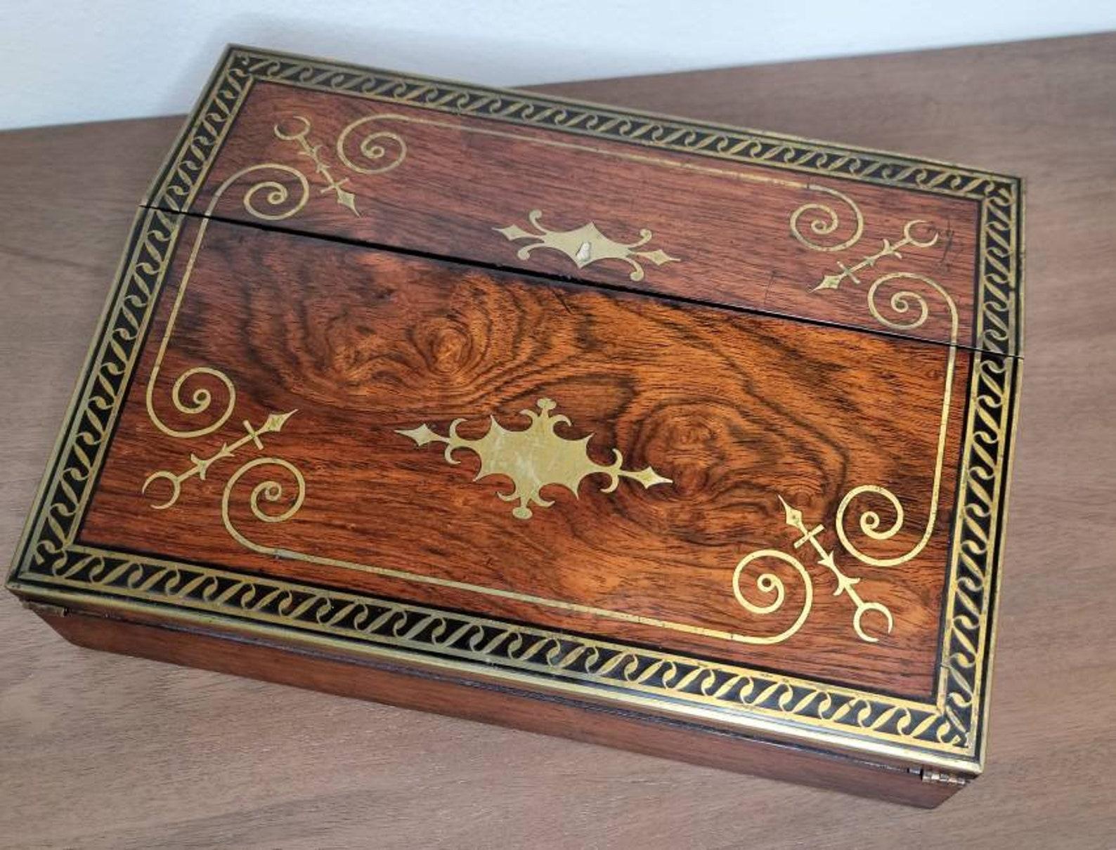 Early 19th Century Rosewood Writing Box 5