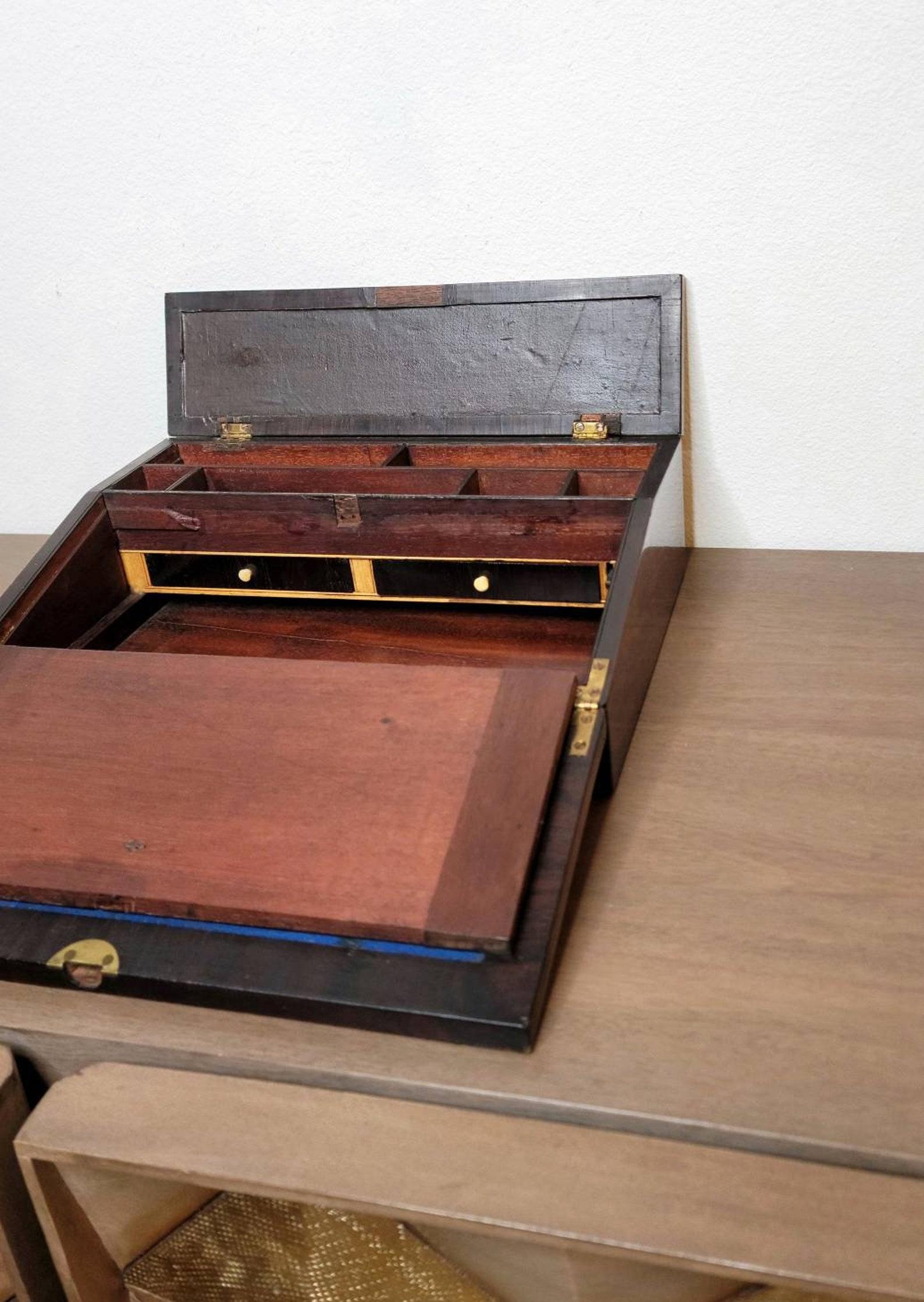 Early 19th Century Rosewood Writing Box 1