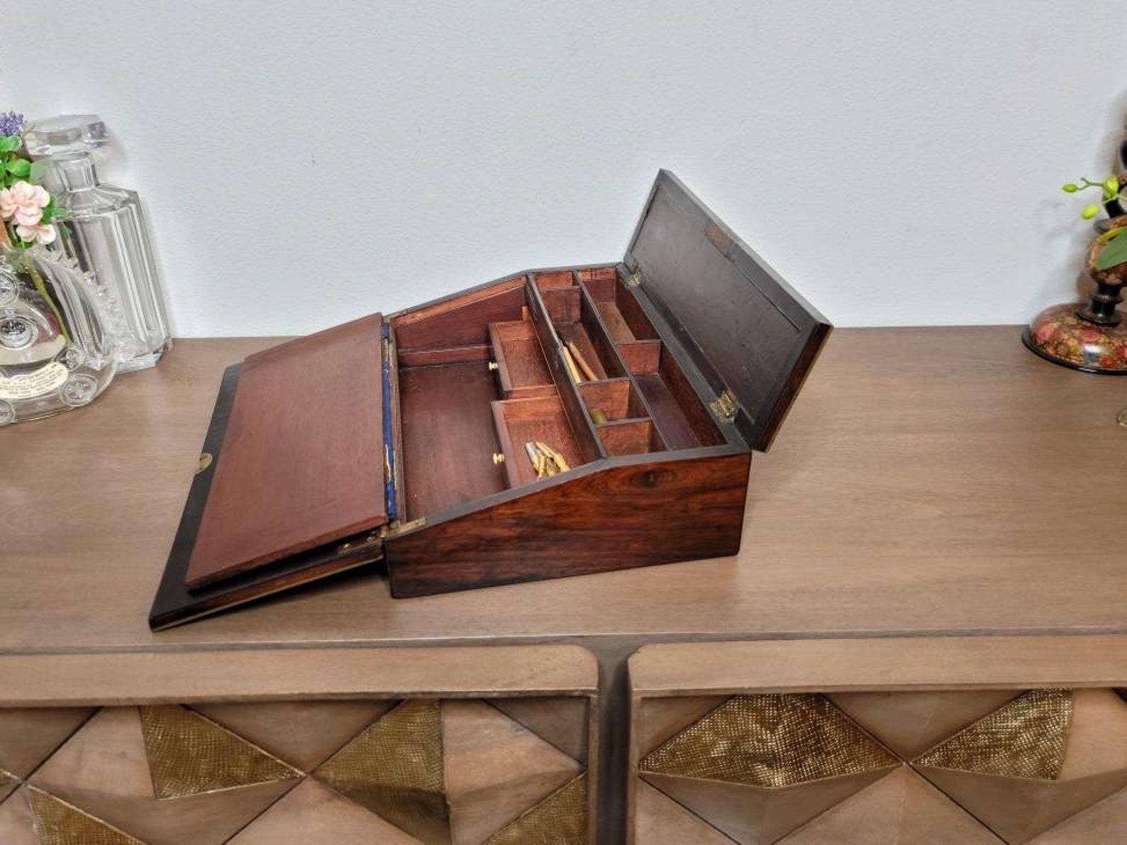 Early 19th Century Rosewood Writing Box 2