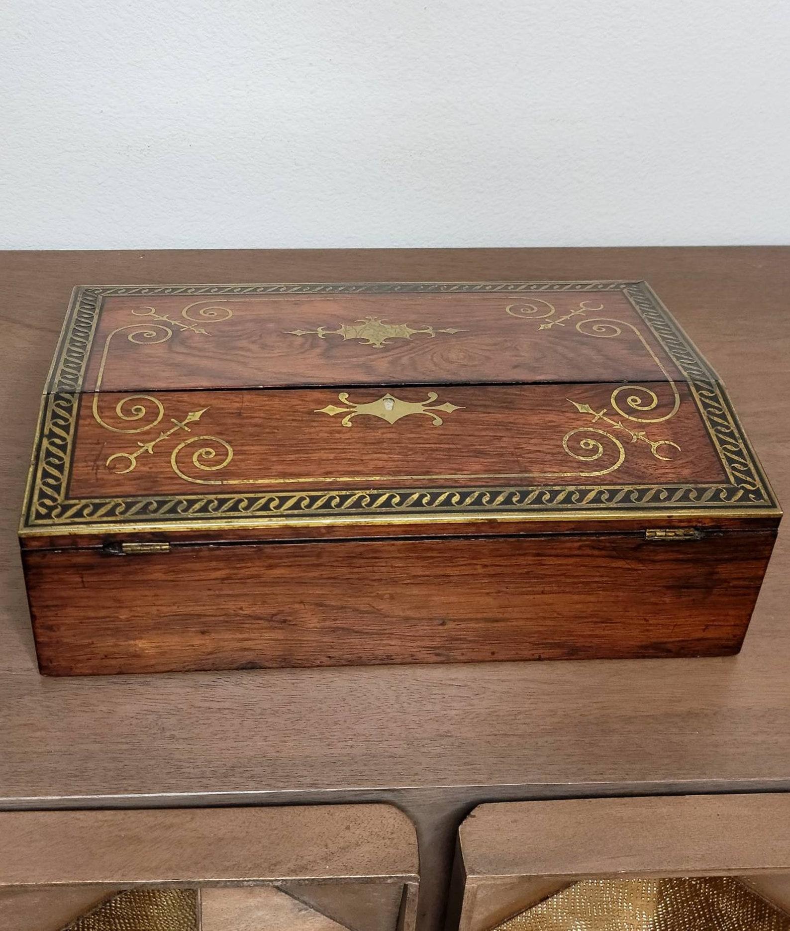 Early 19th Century Rosewood Writing Box 3