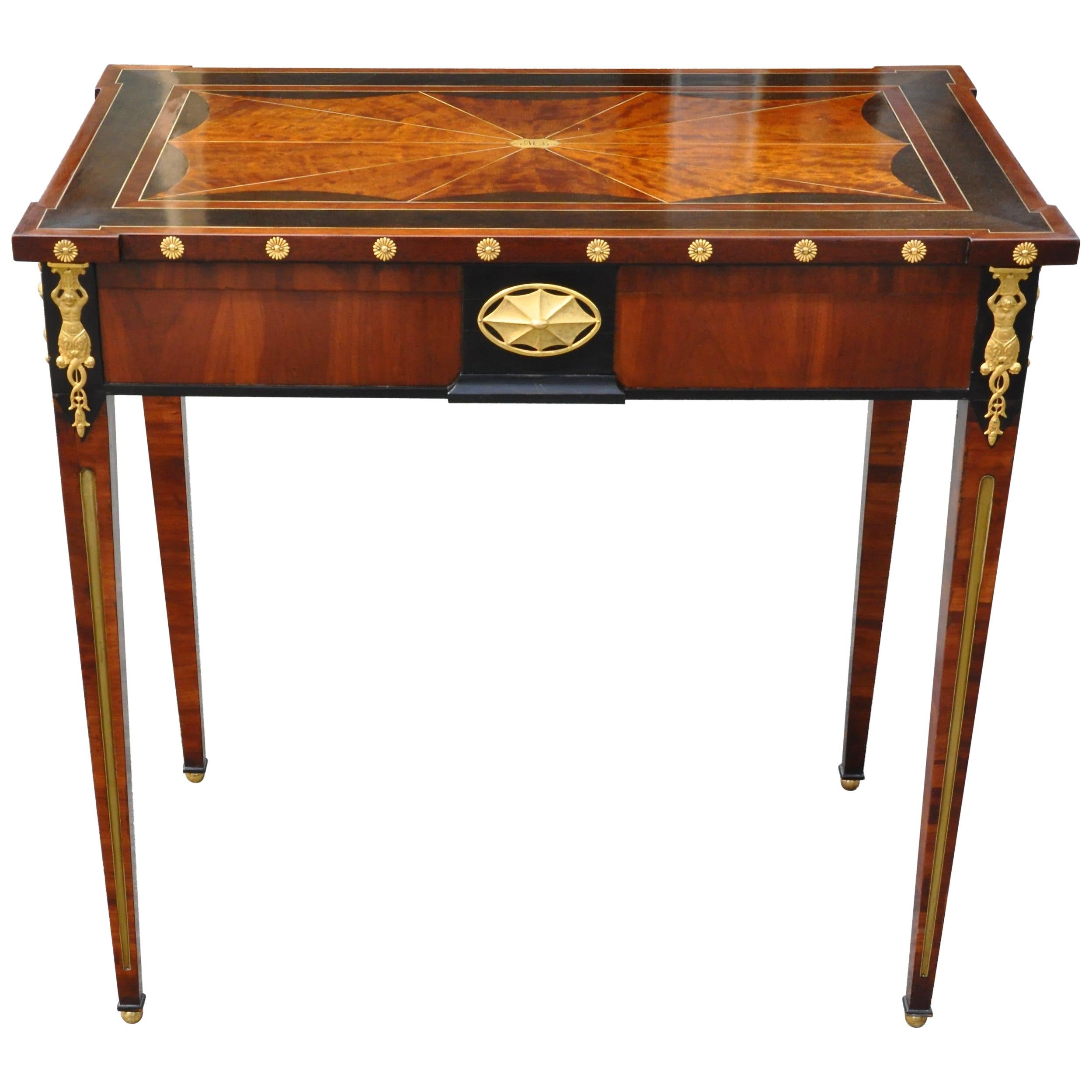 Early 19th Century Russian Neoclassical Table by Heinrich Gambs For Sale
