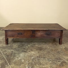 Early 19th Century, Rustic Country French Coffee Table