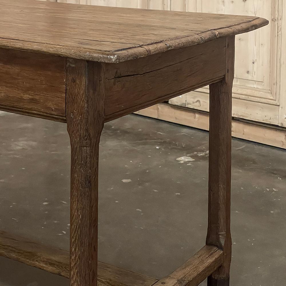 Early 19th Century Rustic Country French End Table For Sale 7