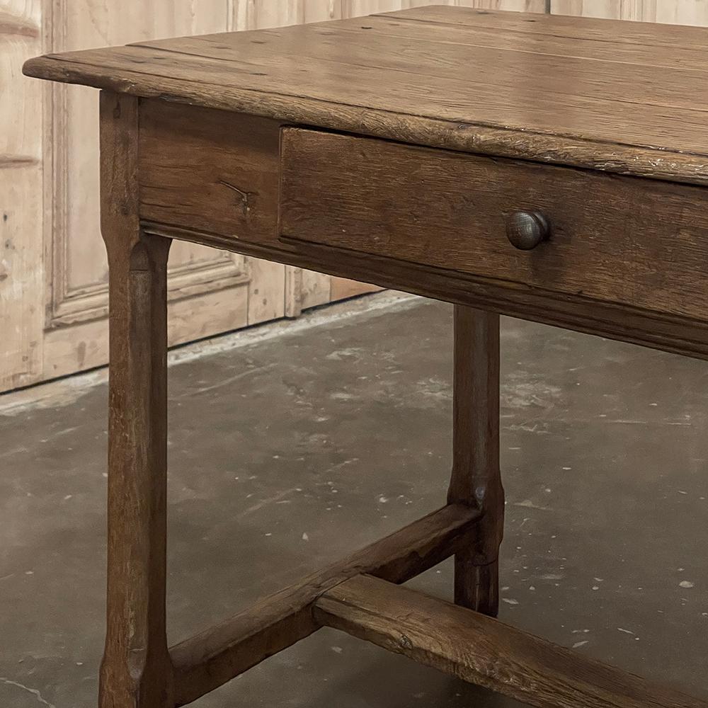 Early 19th Century Rustic Country French End Table For Sale 9