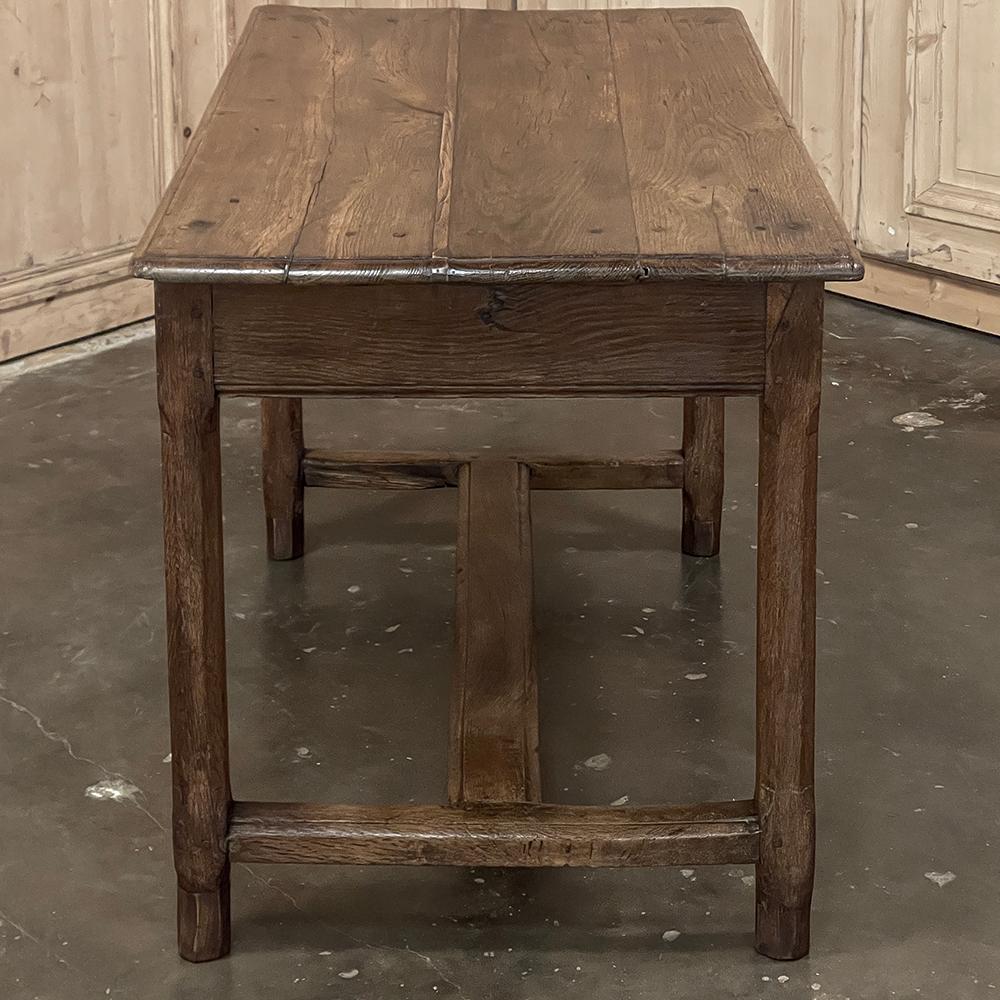 Early 19th Century Rustic Country French End Table For Sale 11