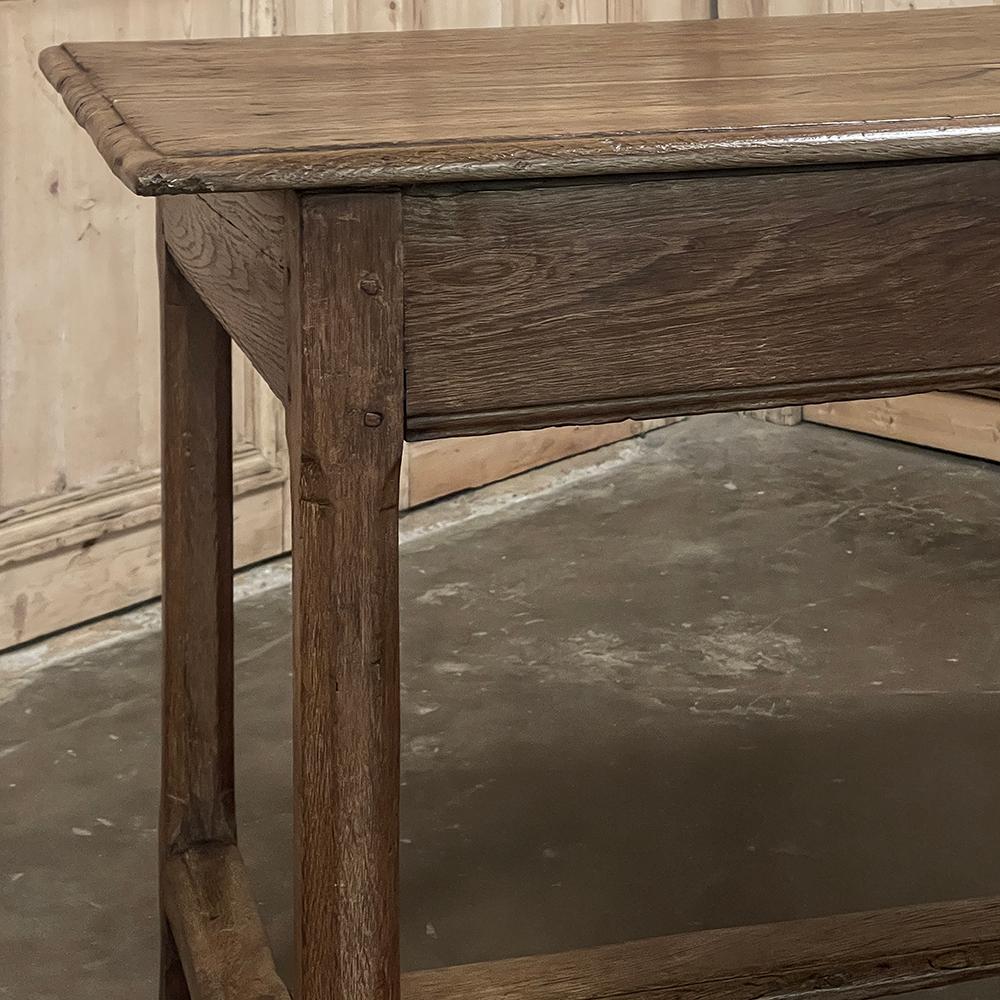Early 19th Century Rustic Country French End Table For Sale 14