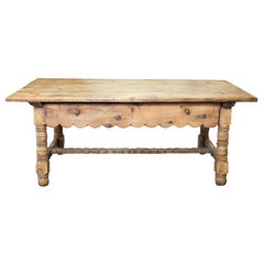 Early 19th Century Rustic French Provincial Work Table