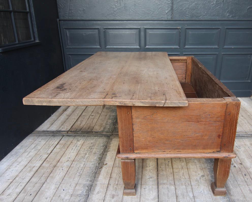 Early 19th Century Rustic Kitchen Prep Table or Kitchen Island 1