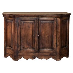 Early 19th Century Rustic Tuscan Low Buffet or Credenza