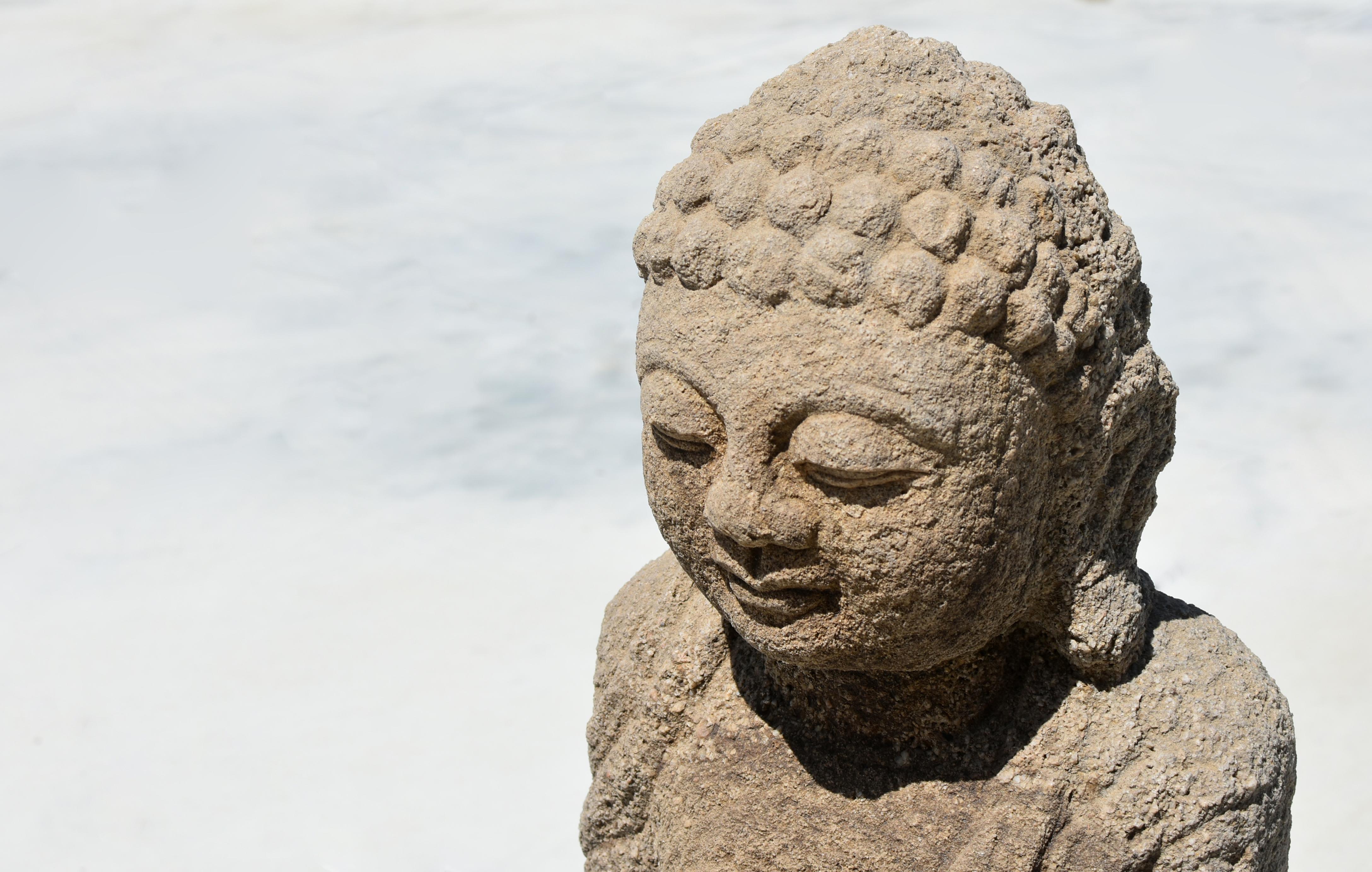 Early 19th Century Sandstone Buddha 2