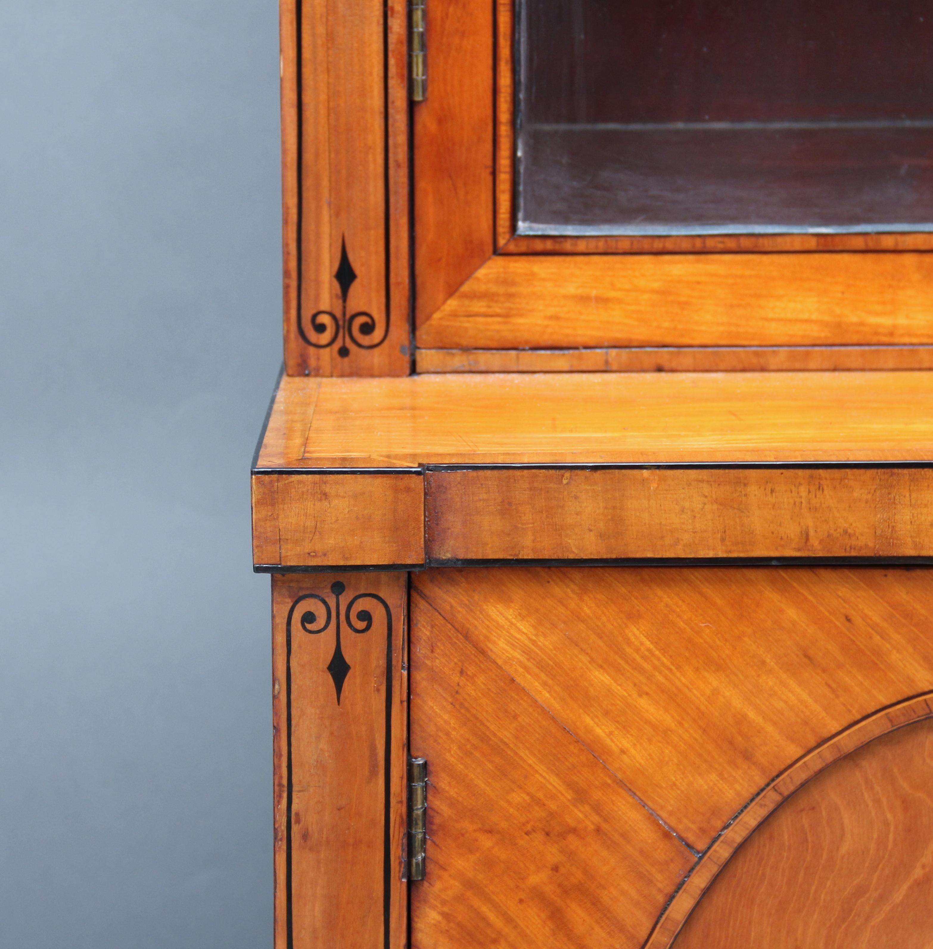 Early 19th Century Satinwood Bookcase 6