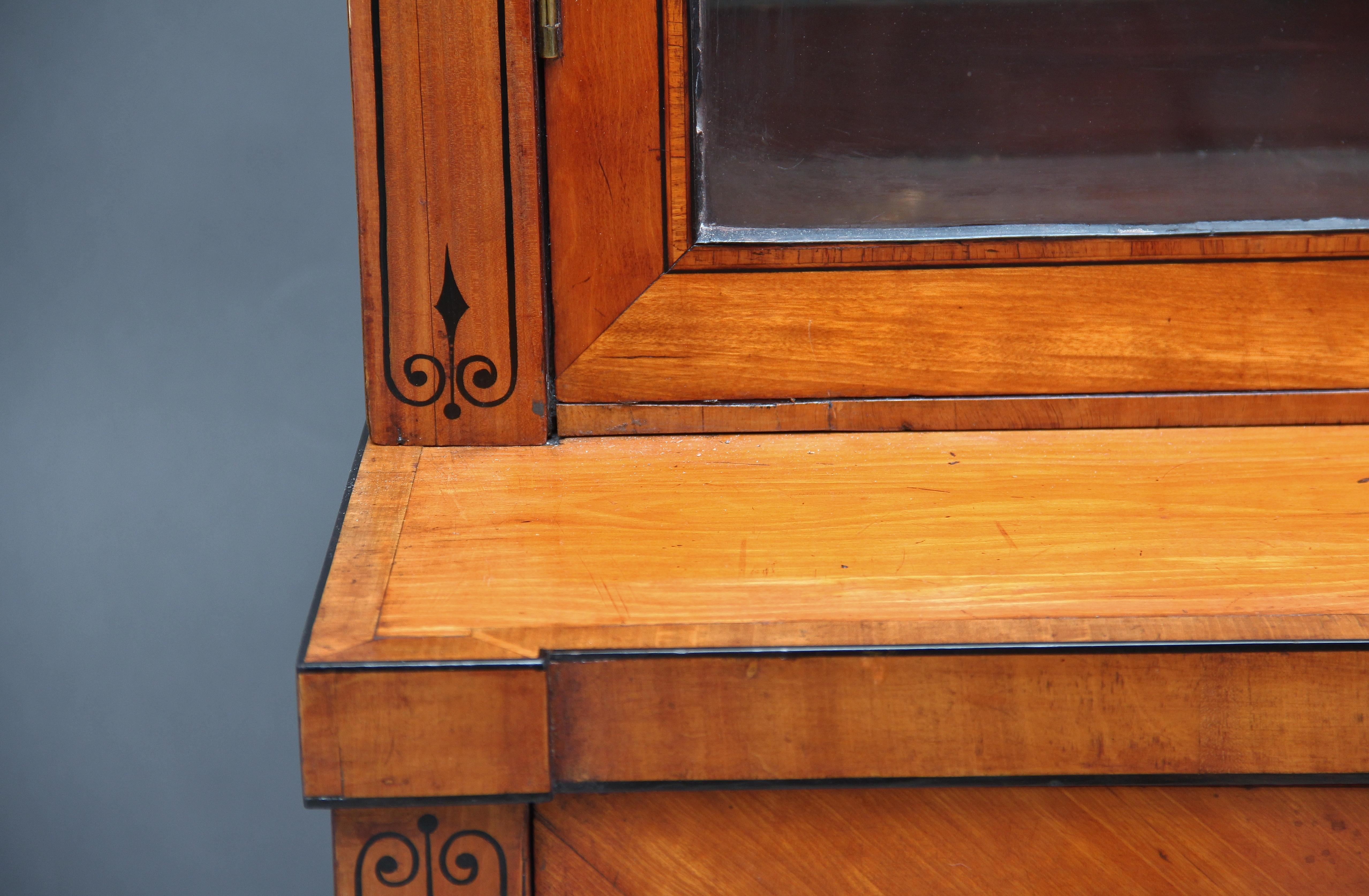 Early 19th Century Satinwood Bookcase 8