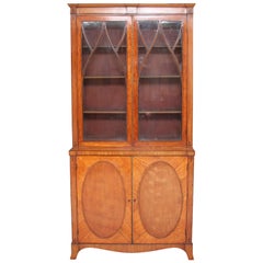 Early 19th Century Satinwood Bookcase