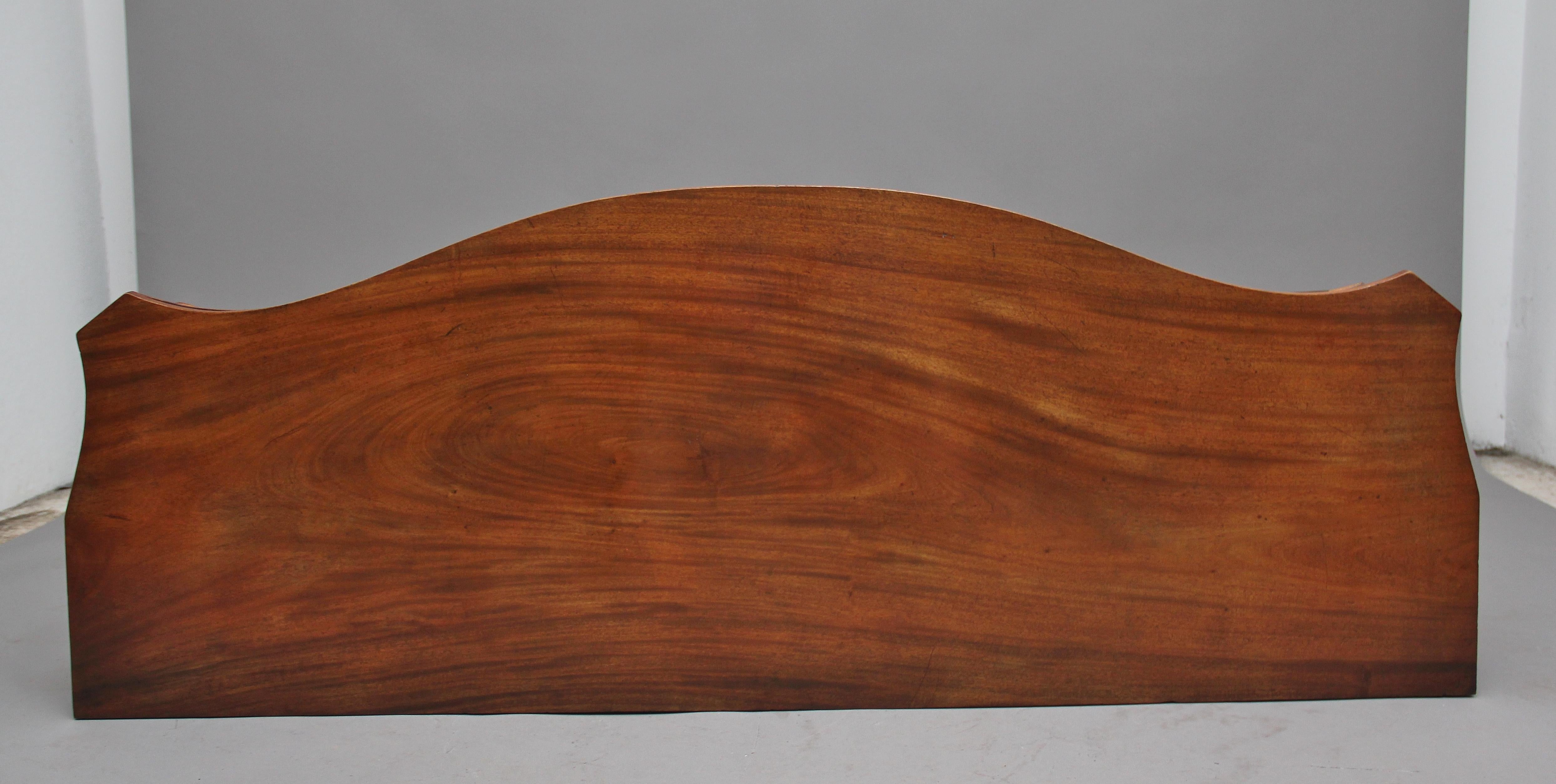 Early 19th Century Satinwood Serpentine Serving Table 3