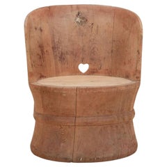 Early 19th Century Scandinavian Folk Art Chair
