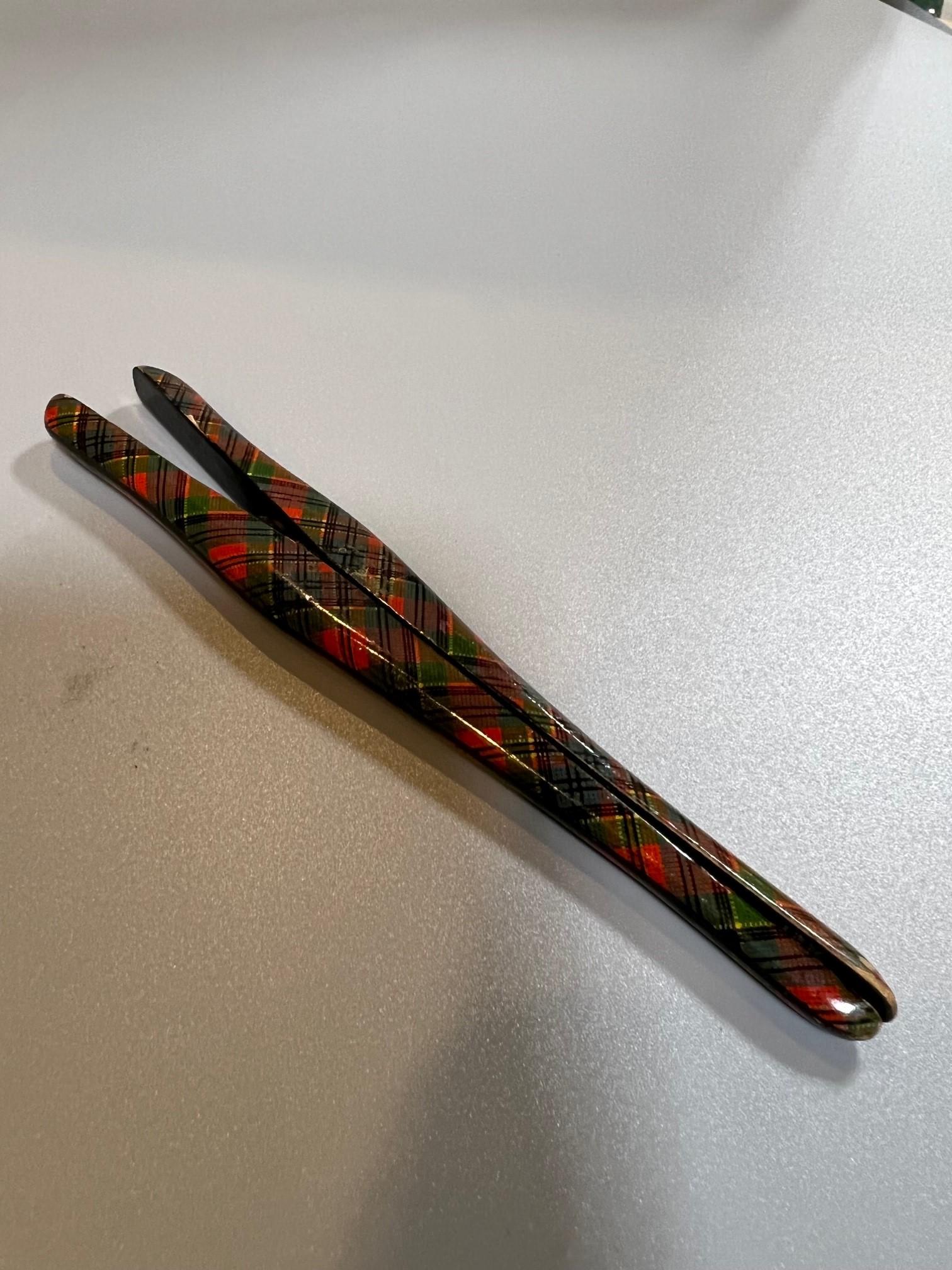Antico guanto scozzese dell'inizio del XIX secolo Tartan McPherson in vendita 4