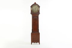 18th Century Scottish Drumhead Tall Case Clock