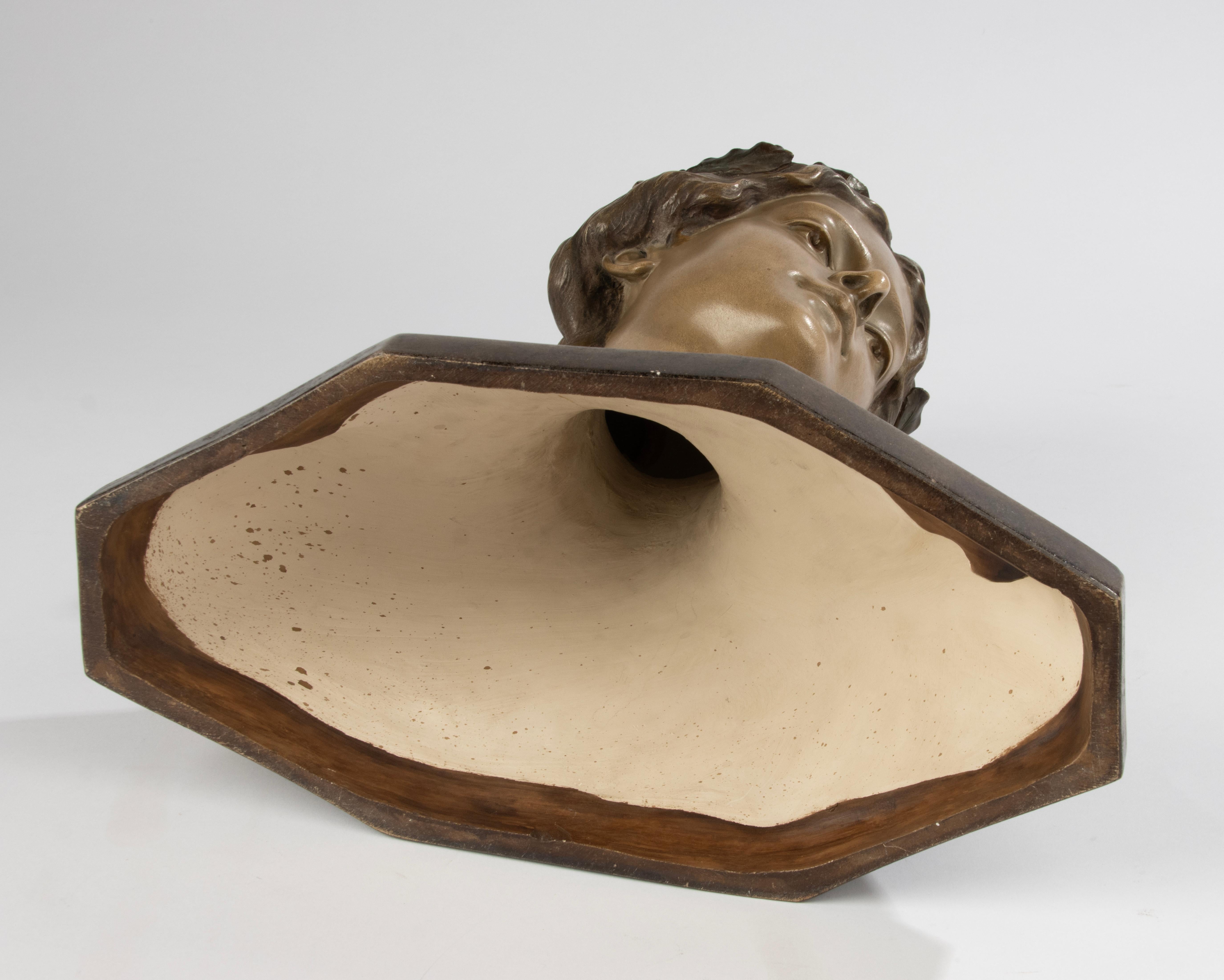 Early 19th Century Sculpture - Sappho - Terracotta by Reps & Trinte Gesetzl 12