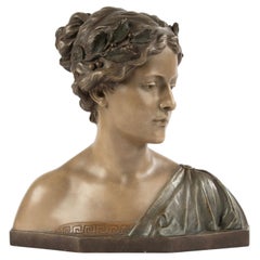 Early 19th Century Sculpture - Sappho - Terracotta by Reps & Trinte Gesetzl